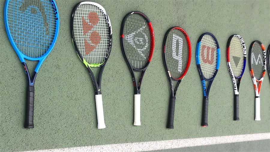 What are the best tennis rackets for serve and volley players ?